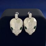 BVLGARI 绿眼蛇头耳钉 耳环 2019款 - 4