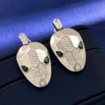 BVLGARI 绿眼蛇头耳钉 耳环 2019款 - 5