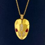 BVLGARI 蜂巢红色眼睛蛇头项链 2020款 - 7
