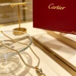 Carter 까르띠에   v形豹头吊环项链 - 10